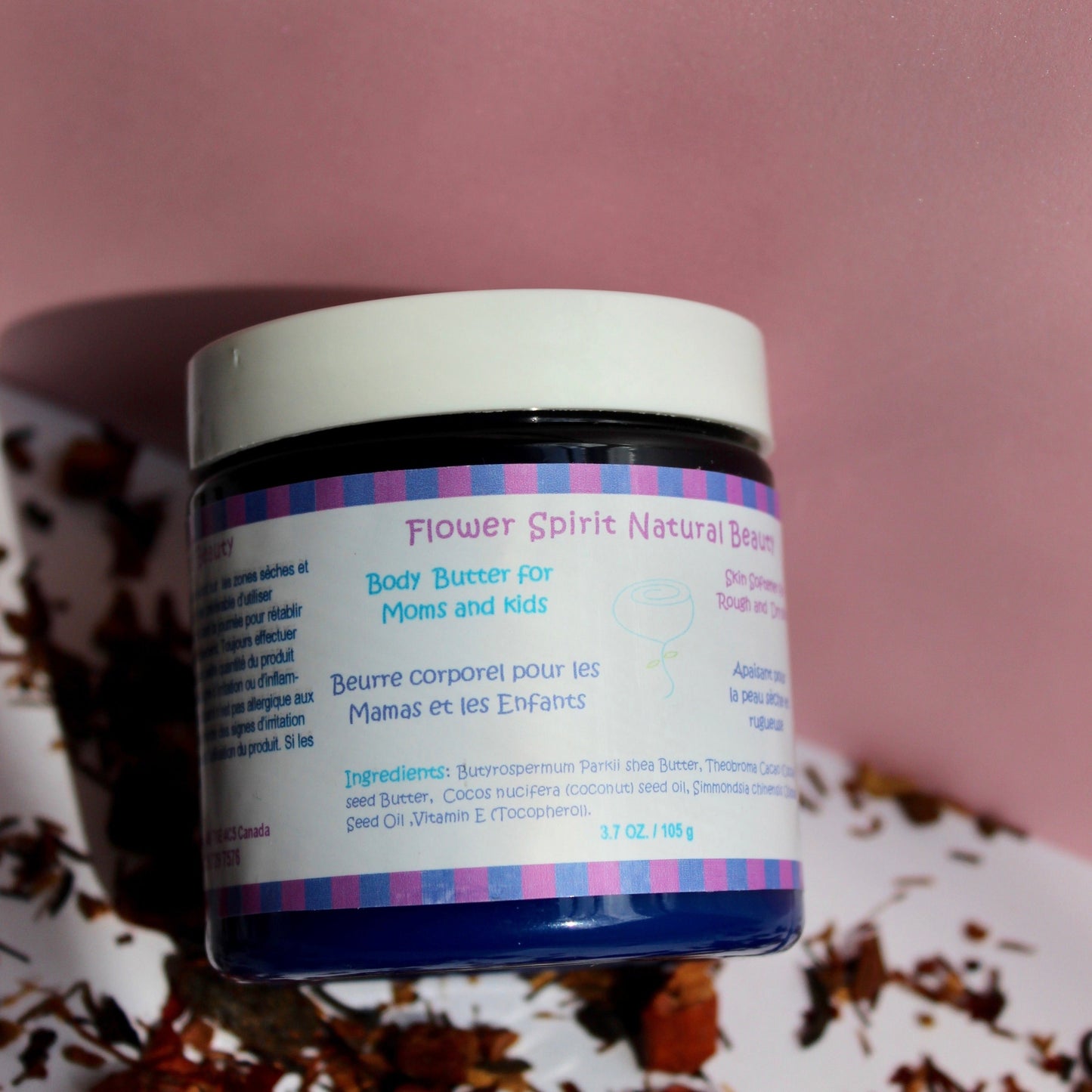 Body Butter for Moms and Kids, effective hydration for sensitive and dry skin.