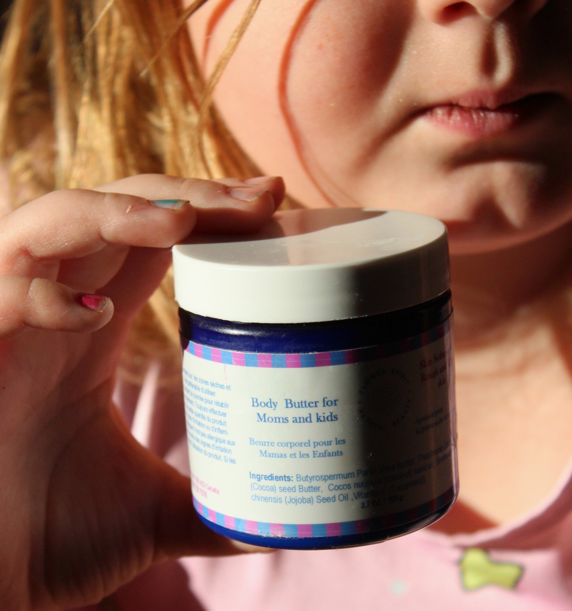 Body Butter for Moms and Kids. Flower Spirit Natural Beauty